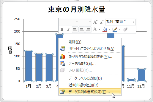 右クリックの例